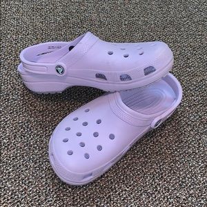 lavender Crocs